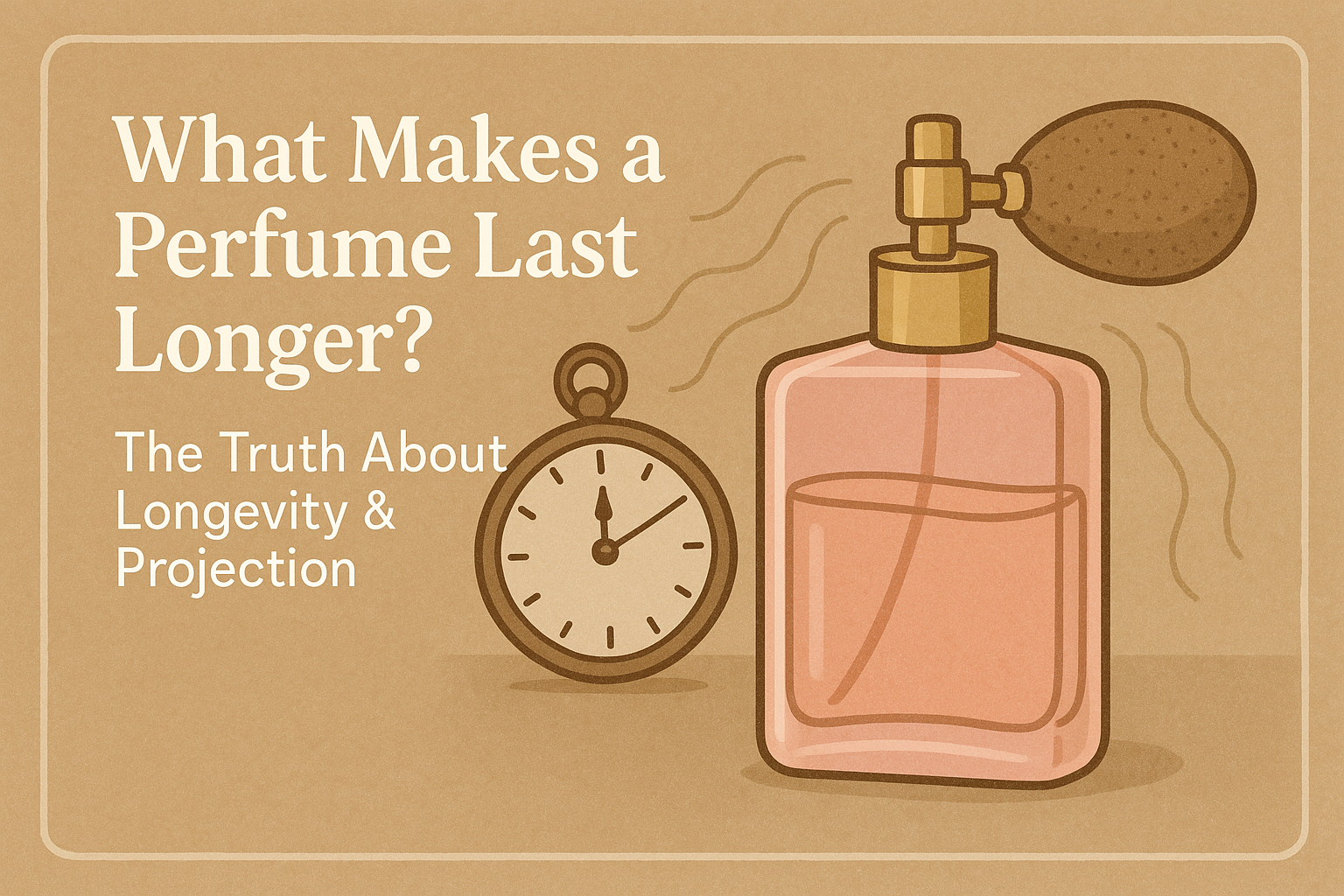 🕰️ What Makes a Perfume Last Longer? The Truth About Longevity & Projection